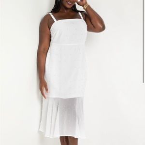 Pearl beaded dress